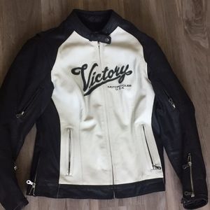 Victory armored leather jacket, size L